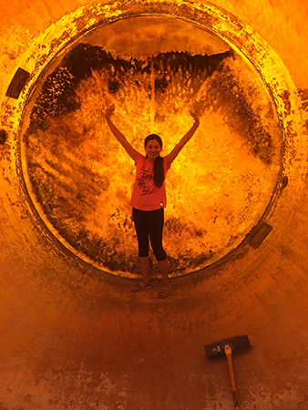 Sri Ma in Rainwater Tank